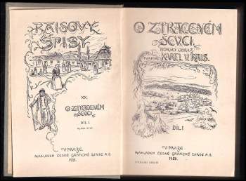 Karel Václav Rais: O ztraceném ševci