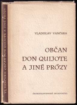 Občan don Quiote a jiné prózy