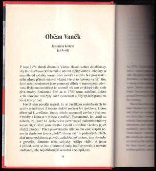 Václav Havel: Občan Vaněk