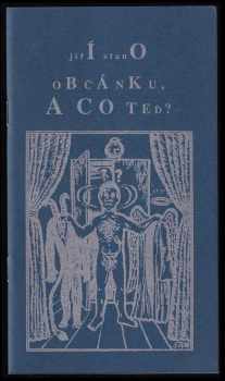 Občánku, a co teď? : satirické verše, epigramy, morality 1990-1998 - Jiří Stano (1998, Futura) - ID: 146986