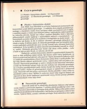 Kristoslav Řičař: Občanská genealogie