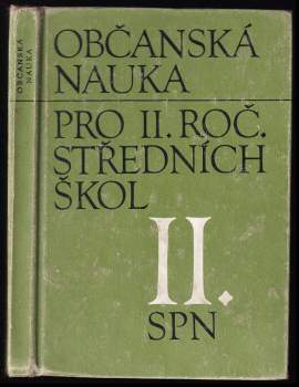 Občanská nauka pro 2. ročník středních škol
