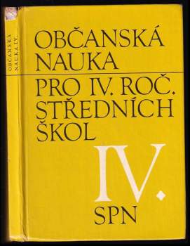 Občanská nauka pro 4. roč. středních škol