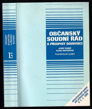 Občanský soudní řád a předpisy souvisící