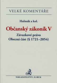 Milan Hulmák: Občanský zákoník