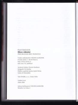 Pavel Bedrníček: Obce vůkolní