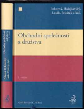 Jarmila Pokorná: Obchodní společnosti a družstva