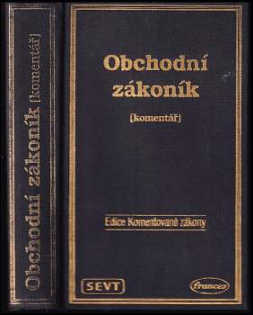 Jiří Švestka: Obchodní zákoník (komentář)