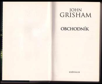 John Grisham: Obchodník