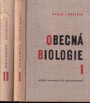 Bohumil Sekla: Obecná biologie : Díl 1-2