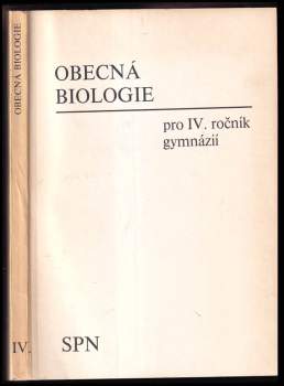 Obecná biologie pro IV. ročník gymnázií