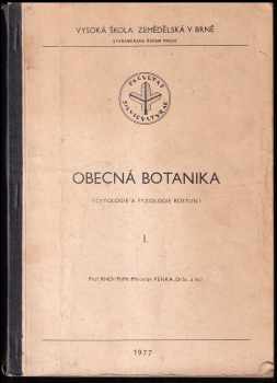 Miroslav Penka: Obecná botanika