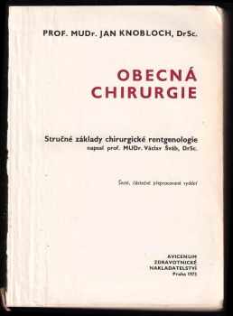 Jan Knobloch: Obecná chirurgie