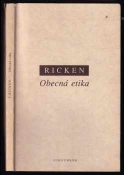 Friedo Ricken: Obecná etika