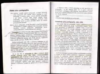 Helena Grecmanová: Obecná pedagogika I