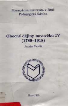 Obecné dějiny novověku