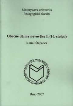 Obecné dějiny novověku I