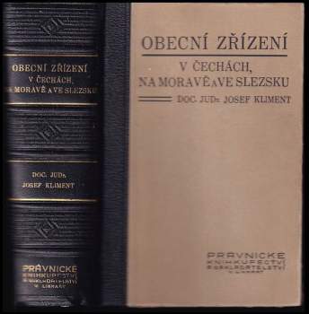 Obecní zřízení v Čechách, na Moravě a ve Slezsku