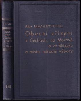 Obecní zřízení v Čechách, na Moravě a ve Slezsku a místní národní výbory