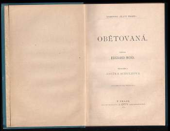 Édouard Rod: Obětovaná