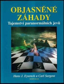 Hans Jürgens Eysenck: Objasněné záhady