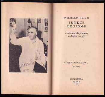 Wilhelm Reich: Objevení orgonu