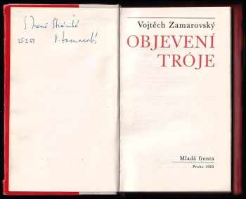 Vojtěch Zamarovský: Objevení Tróje