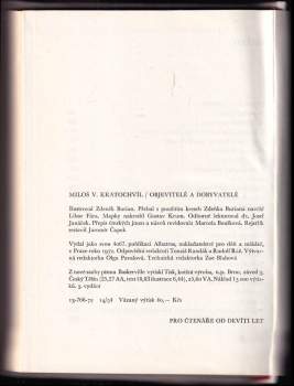 Miloš Václav Kratochvíl: Objevitelé a dobyvatelé