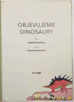 Cristina M Banfi: Objevujeme dinosaury