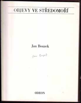 Jan Bouzek: Objevy ve Středomoří