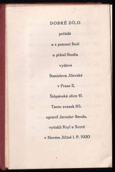 W. B Yeats: Objevy
