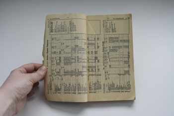 Oblastní jízdní řád ČSAD 1982/1983. Část 1