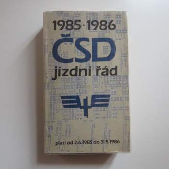 Oblastní jízdní řád ČSD