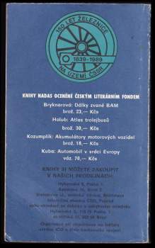 Oblastní jízdní řád ČSD 1988/89