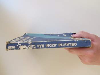 Oblastní jízdní řád ČSD 1988/89 (1.část)