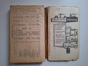 Oblastní jízdní řád ČSD Čechy 1963-1964