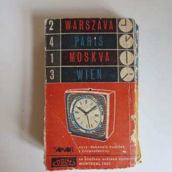 Oblastní jízdní řád ČSD Čechy 1967-1968