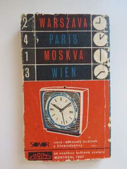 Oblastní jízdní řád ČSD Čechy 1967-1968