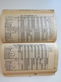 Oblastní jízdní řád ČSD Čechy 1967-1968