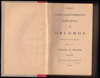 Ivan Aleksandrovič Gončarov: Oblomov