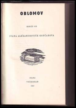 Ivan Aleksandrovič Gončarov: Oblomov