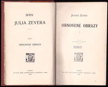 Julius Zeyer: Obnovené obrazy