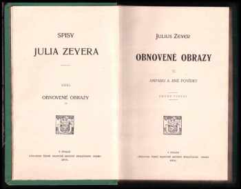 Julius Zeyer: Obnovené obrazy