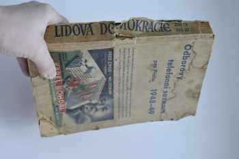 Odborový telefonní seznam pro Prahu 1948-49