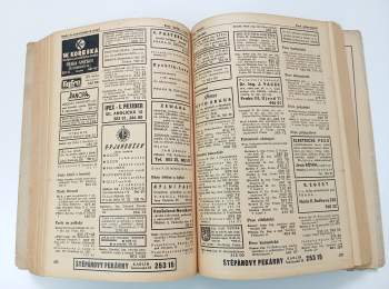 Odborový telefonní seznam pro Prahu 1948-49