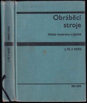 Josef Píč: Obráběcí stroje