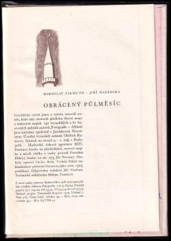 Miroslav Zikmund: Obrácený půlměsíc