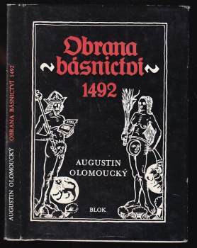 Augustin Olomoucký: Obrana básnictví 1492
