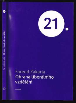 Fareed Zakaria: Obrana liberálního vzdělání