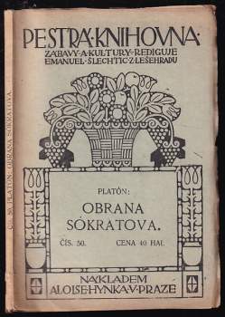 Platón: Obrana Sókratova